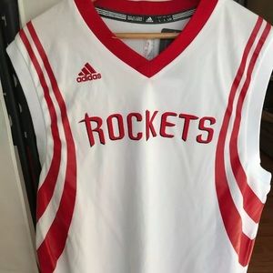 NBA ADIDAS TANK TOP ROCKETS NBA5 WHITE SWINGMAN